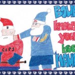 Eric Boulton's holiday card.