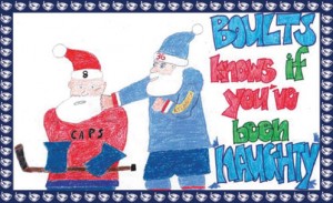 Eric Boulton's holiday card.