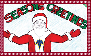Chris Mason's Card Chris Mason's holiday card.