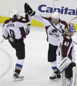 Paul Stastny and Matt Duchene Paul Stastny and Matt Duchene