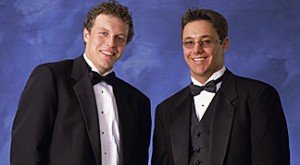 Dany Heatley and Ilya Kovlachuk Dany Heatley and Ilya Kovlachuk